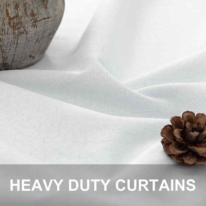 Short Blackout Curtains 54 Inch Length 2 Panels - Image 3