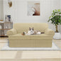 Waterproof Loveseat Cover 3-Piece Set Striped Slipcover by Pfrstuv