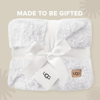 UGG Nita Throw Blanket for Couch, Fleece Blanket, Machine Washable, Soft & Cozy - Image 4