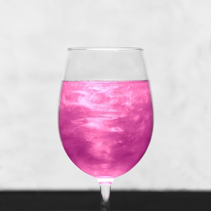 Bakell - Deep Pink Tinker Dust Edible Glitter (4g, 1x Mini Spray Pump) Food, Desserts, and Beverages!