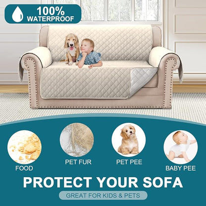Turquoize 100% Waterproof Couch Cover Sofa Covers - Image 2