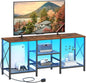 JARHETUN TV Stand with LED Lights by JARHETUN