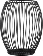 Luxshiny Coffee Pod Holder, Metal Espresso Pod Baskets Black Wire Baskets for Counter Small Space Storage Station Organizer Coffee Bar Accessories - 5.31"W x 6.09"H