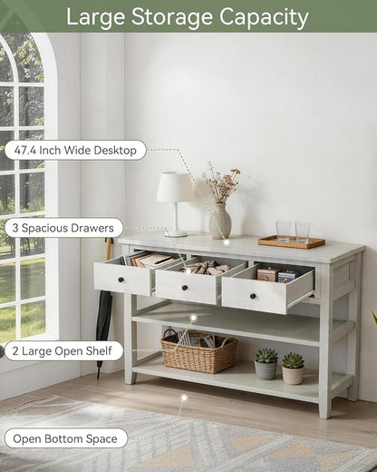 Karl home Console Table Entryway Desk, Sofa Side Table - Image 3