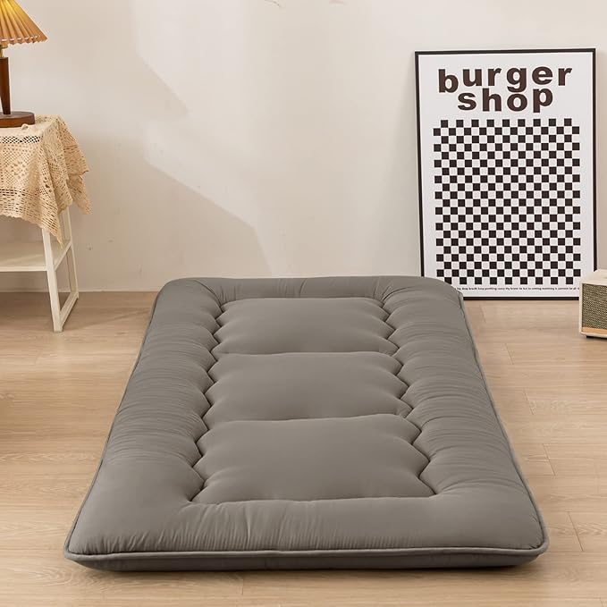 MAXYOYO Cot Japanese Floor Futon Mattress, Single Size Tatami Mat Sleeping Pad by MAXYOYO