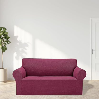 Cupuamon 2026 New Stretch Loveseat Sofa Slipcovers Couch Cover - Image 3