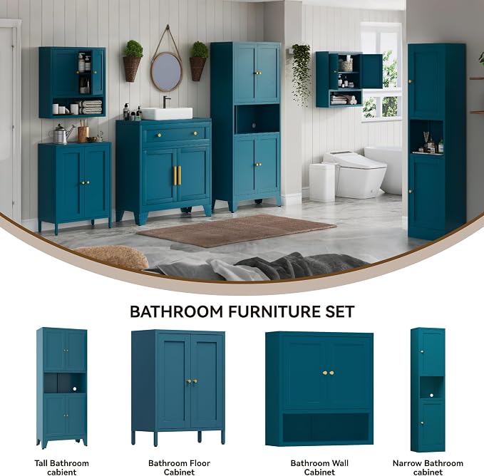 YAUWOH 69" Tall Metal Pantry Cabinet - Image 8