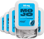 MOJO Energy Pouches Mint Flavor, 50 mg per Caffeine Pouch, 15 Pouches, 5-Pack