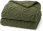 Green Throw Blanket by LUSSENAHOME
