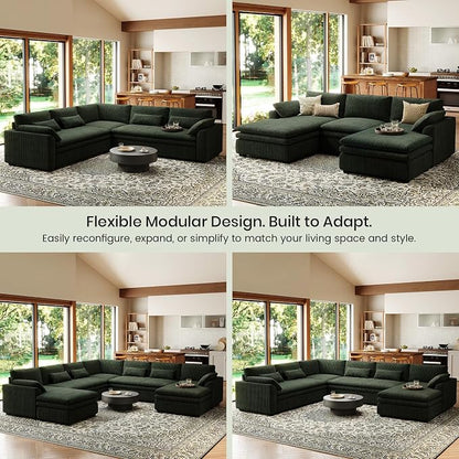 Belffin Large Modular Sectional Sofa - Image 5