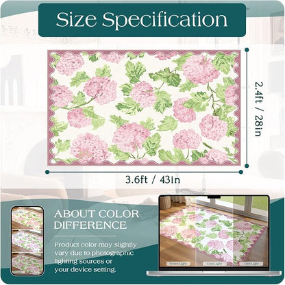 Floral Outdoor Rug - Image 2
