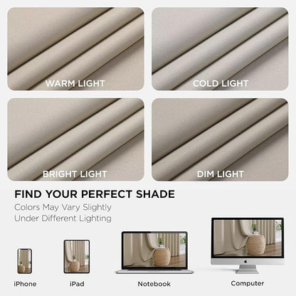 Joydeco 72 Inch Blackout Curtains - Image 6
