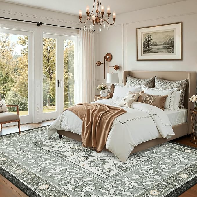 GarveeHome Provence 8x10 Area Rugs - Image 2