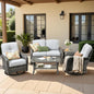 Weaxty Wicker Patio Furniture Set by Eco-ChicLivingBeautifullyAffordable