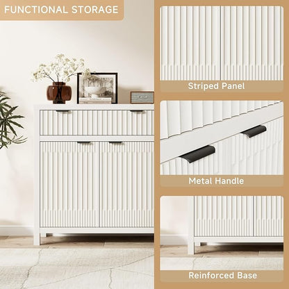 Fatmok Fluted Buffet Cabinet - Image 3