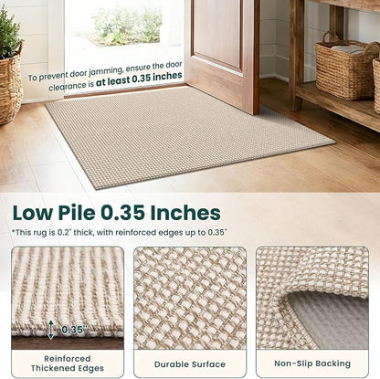 KOZYFLY Runners for Hallways 2x5 ft Washable Kitchen Runner Non Slip Rubber - Image 5
