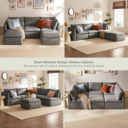 mopio Oversized Modular Sectional Sofa - Image 3