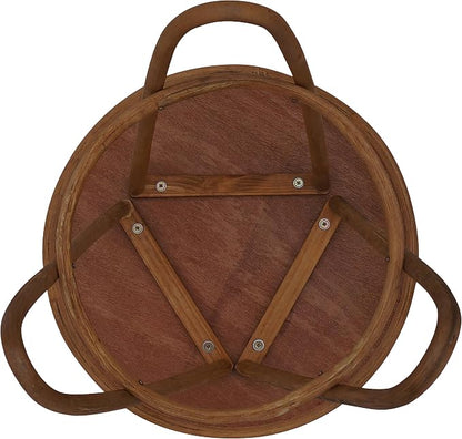 FINECASA Rattan Side Table - Image 6