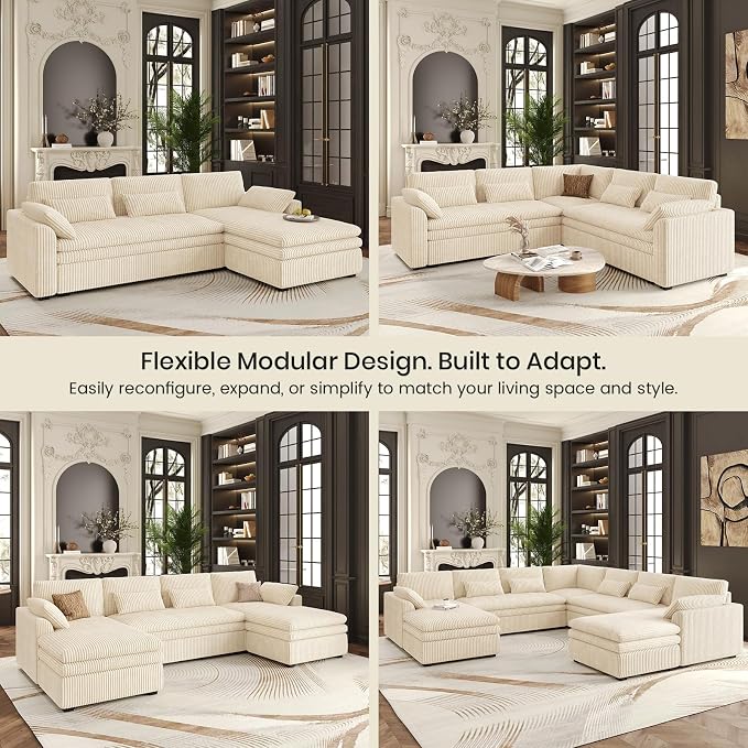 Belffin Large Modular Sectional Sofa - Image 9