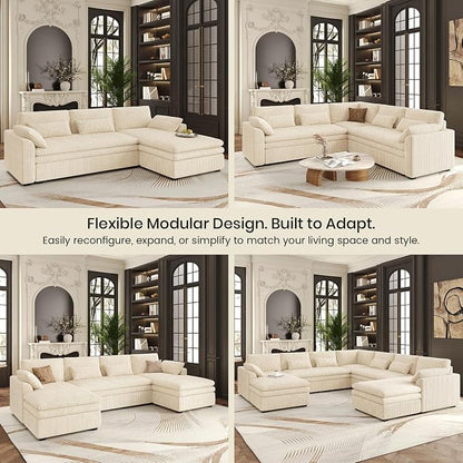 Belffin Large Modular Sectional Sofa - Image 9