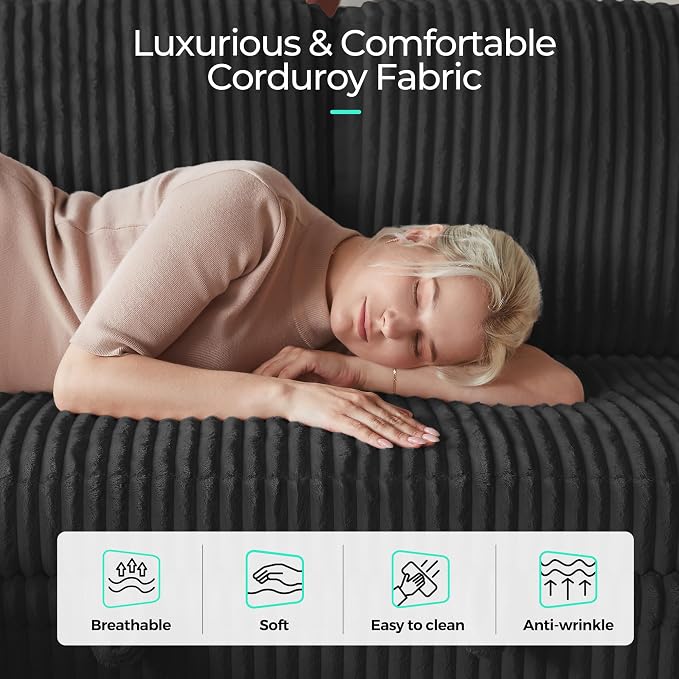 LINSY HOME Sectional Sleeper Sofa - Image 6