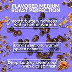 Sarasota Coffee Whole Bean Highlander Grogg | Medium Roast Gourmet Flavored Coffee Beans | Low Acid, Mold Free, Specialty Grade Flavored Bulk Beans | 5lb (80 oz)