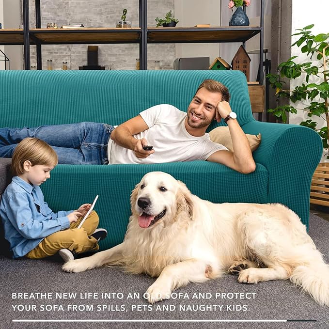 ZNSAYOTX Super Stretch Couch Cover Universal Sofa Covers - Image 8