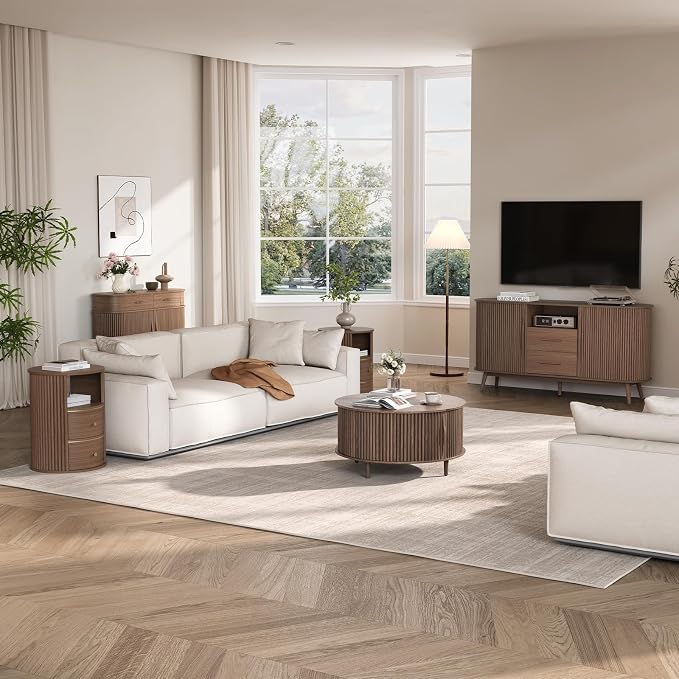 JOINICE Round Coffee Table - Image 6