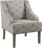 Homepop Home Decor | Upholstered Classic Swoop Arm Accent Chair | Accent Chairs by HomePop