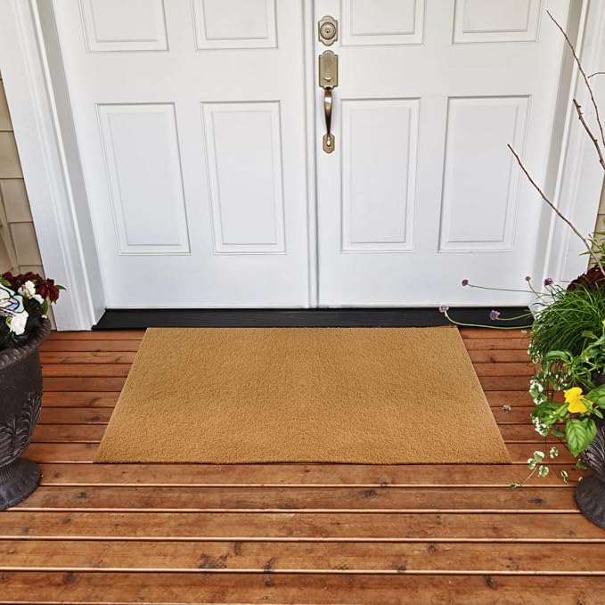 6 Pack Blank Door Mats for Crafting and Painting, 30x17 Inch Artificial Coir - Image 2