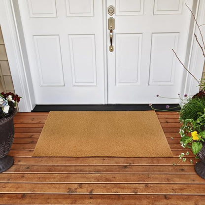 6 Pack Blank Door Mats for Crafting and Painting, 30x17 Inch Artificial Coir - Image 2