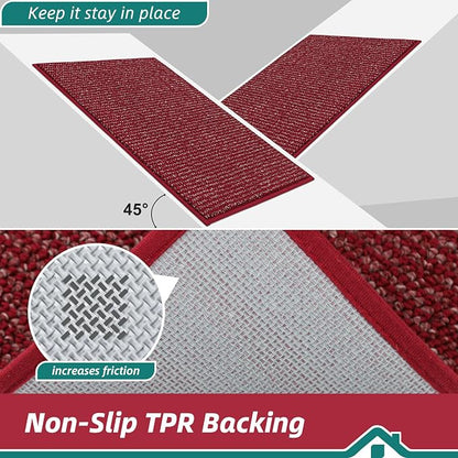 BEQHAUSE Kitchen Runner Rugs 24"x60", Kitchen Mats - Image 4