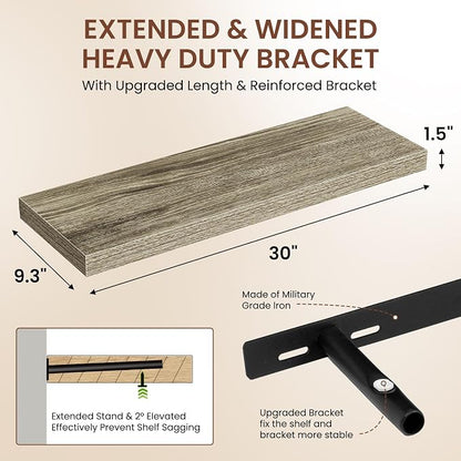 Dreamland 30 Inches Floating Shelves - Image 3