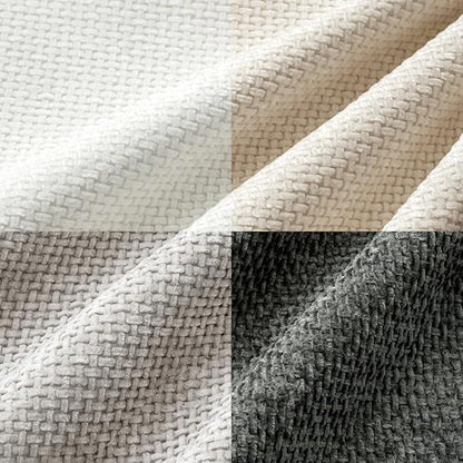 MIULEE Soft Decorative Chenille Pillow Covers Gray 20x20 Pack of 4 | Minimalist - Image 3