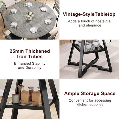 Jocoevol 51" Round Dining Table - Image 6