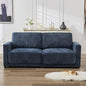 77.4" Chenille Modular Loveseat Oversized Upholstered 2 Seater Sectional Sofa by CACFTII