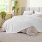 BEDELITE White King Blanket for Bed, Soft Cozy Gifts for Women, 108 * 90 | 3D by BEDELITE
