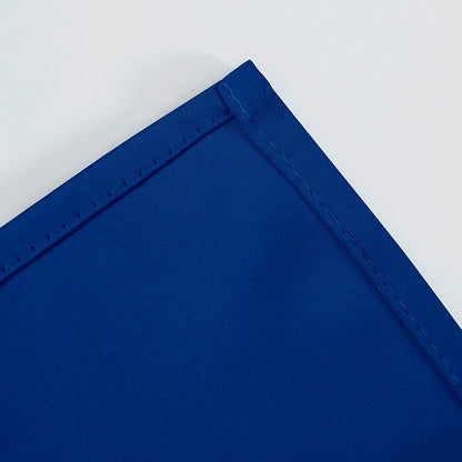 Royal Blue Blackout Curtains 66 x 63 Inch Length/Set of 2 Curtain - Image 8