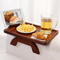 SINWANT Couch Arm Tray, Bamboo Couch Arm Table by SINWANT