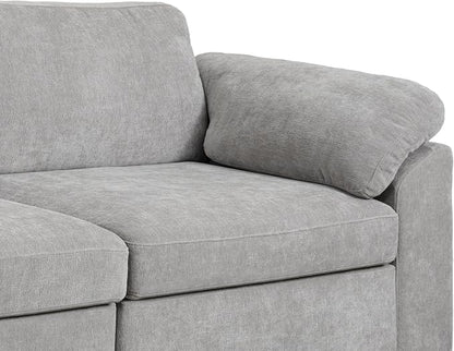 EASE MOOSE Sectional Modular Sofa, Comfty U Shape Sectional FSC Certified - Image 5