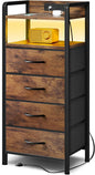 Lazzanto Night Stand Bedside Table Bedroom by Lazzanto
