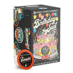 Bones Coffee Company Birthday Suit, Birthday Cake Flavored Coffee Pods, Low Acid Medium Roast Single-Serve Bones Cups, Compatible with 1.0 & 2.0 K-Cups Brewers Coffee Maker, 12 Count