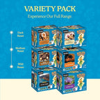 Kauai Coffee K-Cup Pods for Keurig Brewers – Arabica Coffee, 10% Hawaiian – Mild, Medium and Dark Roast, Rich, Smooth, No Bitterness – Six Flavors, 6 Packs of 10 Single Serve K-Cups