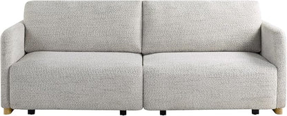 Serta Vail 86" Convertible Sleeper Sofa, Queen Size, Wall-Hugging Dreamglide - Image 3