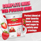 Fusion Select 2.2lb Taro Milk Tea Powder - Instant 3-in-1 Drink Mix with Cream & Sugar for Hot or Cold Blends or Frappes