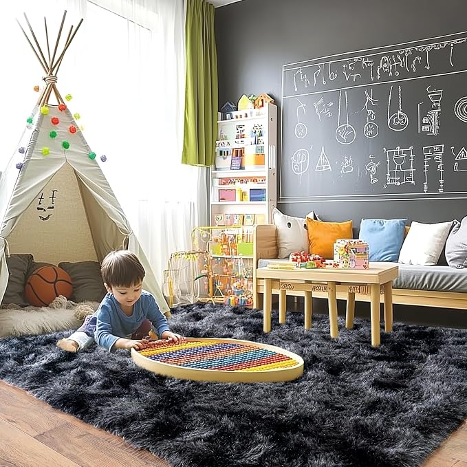 Pionblank 9x12 Area Rug, Large Area Rug - Image 4
