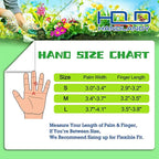 HANDLANDY Rose Pruning Gardening Gloves for Men Women, Thorn Proof Forearm Protection Leather Garden Gloves, Gardening Gifts for Gardeners (Beige- goatskin, Medium (Pack of 1))