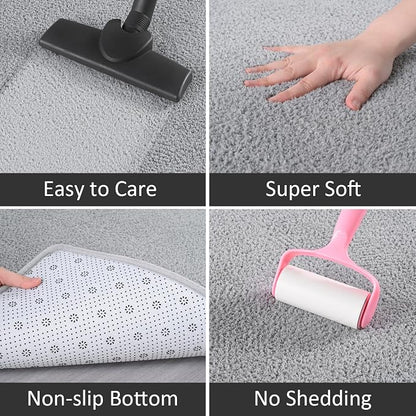 Small Area Rugs for Bedroom, 2×4 Non Slip Runner Rug, Indoor Rug Runner for - Image 5