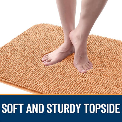 OLANLY Dog Door Mat for Muddy Paws 54x24, Super Absorbent Chenille Mud Mat | - Image 4