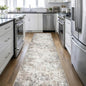 3x14 Washable Runner Rug：Modern Abstract Kitchen Soft Carpet Brown | by FXRHLP
